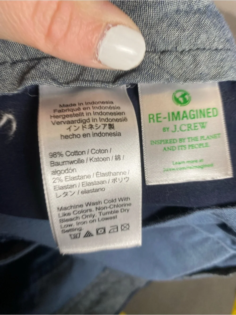 J. Crew Women’s Navy 5” Inseam Summer Shorts